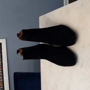 Aldo Men's Black Suede Booties